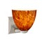 Besa Lighting Sasha Mini Sconce, Amber Cloud, Satin Nickel Finish, 1x60W Incandescent 1WZ-757218-SN - alternate 1